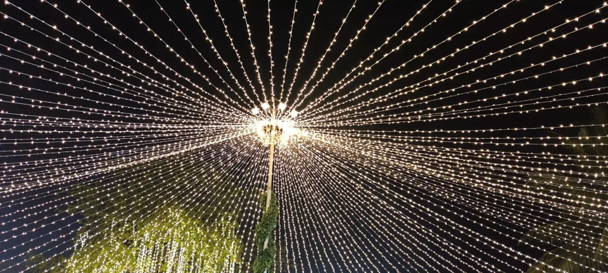 Wedding Decoration with Fairy Lights: Haldi, Mehndi and Sangeet Ideas