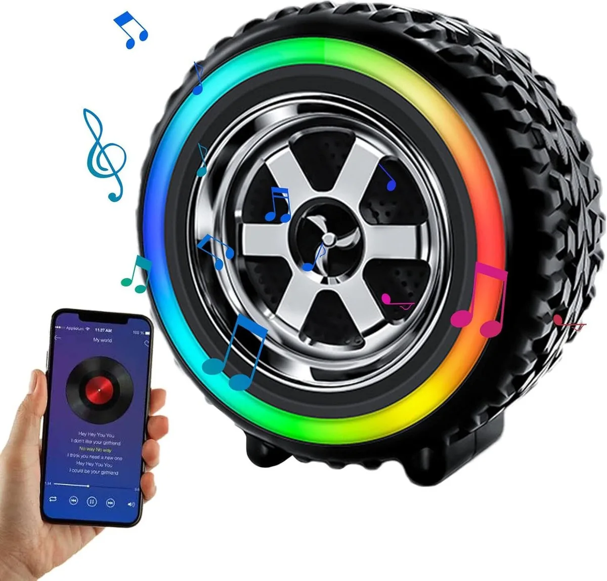 TurboTraders 666 (PORTABLE BLUETOOTH SPEAKER) 10 W Bluetooth Party Speaker