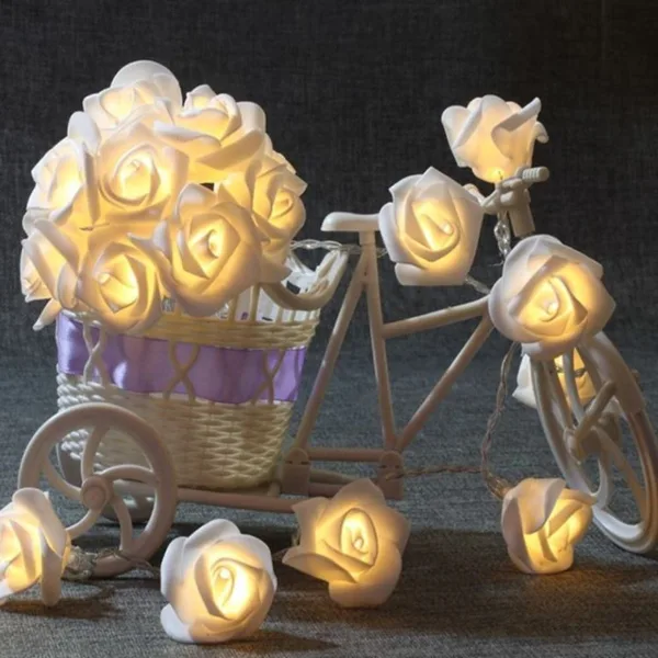 TurboTraders 13 LEDs 3 m Yellow Steady Flower Rice Lights