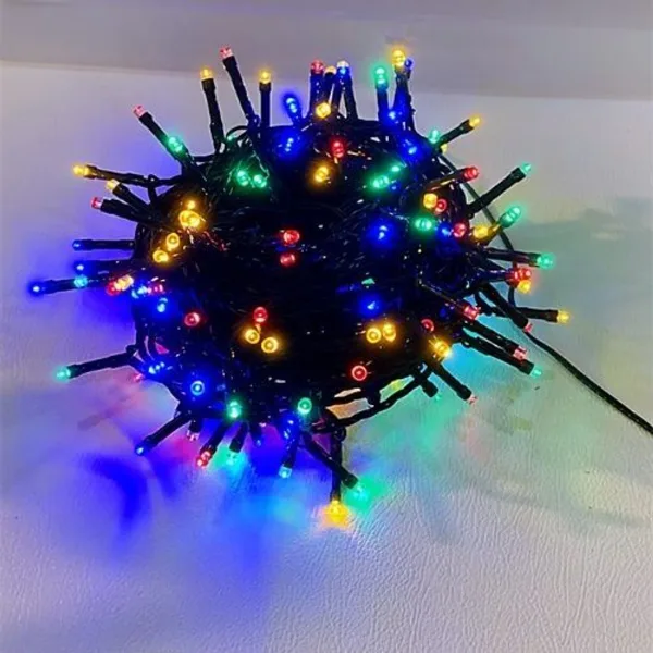 TurboTraders 35 LEDs 8 m Multicolor Color Changing, Flickering String Rice Lights