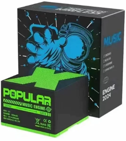 TurboTraders X1 3 W Bluetooth Party Speaker
