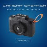 Camera-Shape Bluetooth Speaker.