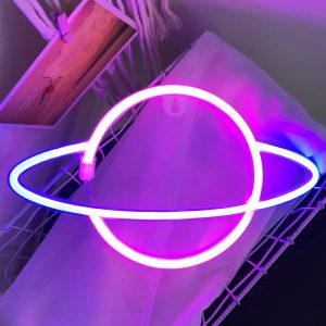 Planet Light Neon Signs Neon Lights for Wall Decor.