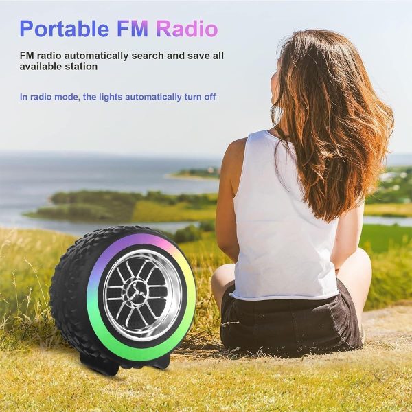 Tyre Shape Bluetooth Speaker. - Image 6