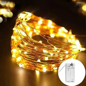 2AA Battery Powered Copper String Decorative LED Fairy Lights Warm White, 3 Meters, 30 LED's