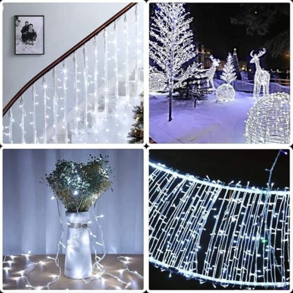 12 Meter 38 LEDs Dhoom White String Light - Image 3