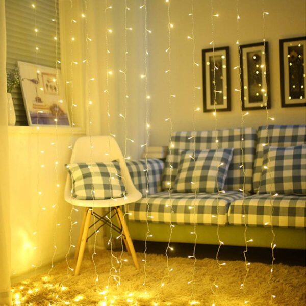 12 Meter 38 Led Copper Wire LED Decorative Dhoom Warm White String Rice Lights - Image 6